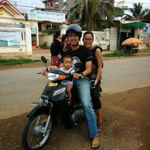 Our Trusty Vehicle In Cambodia